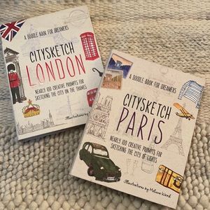City Sketch London & Paris Books